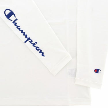 チャンピオンゴルフ ChampionGOLF　レディース ロゴプリント ストレッチ 長袖 ラグランスリーブ モックネックシャツ CW-AG401　2024年モデル 詳細4