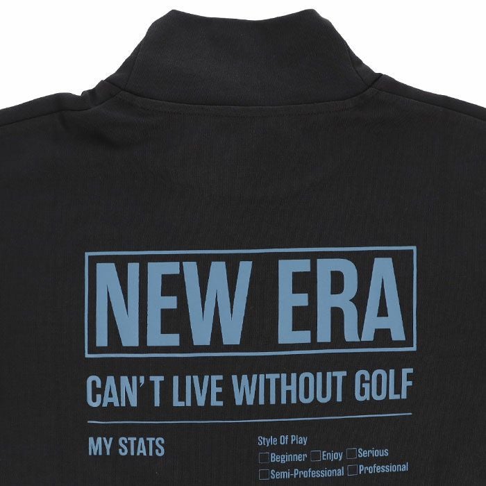 ニューエラ NEW ERA　メンズ スタッツ グラフィックデザイン ストレッチ 長袖 ハイカラー パフォーマンス Tシャツ　2024年モデル 詳細4