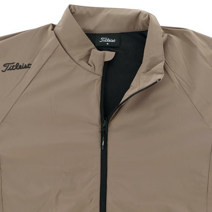 タイトリスト Titleist　メンズ 軽量 撥水 インサレーション メッシュ裏地 ストレッチ 長袖 フルジップ ジャケット TLPMJ340J　2024年モデル 詳細4