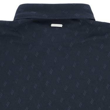 タイトリスト Titleist　メンズ モノグラムジャカード 小柄 UVケア ストレッチ 長袖 ボタンダウン ポロシャツ TLPMT308J　2024年モデル 詳細6