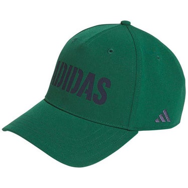 アディダス adidas　メンズ レーザーカット ロゴ キャップ JTY43 IS6582 カレッジグリーン　2024年モデル カレッジグリーン（IS6582）