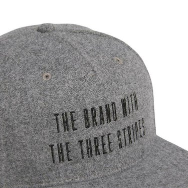 アディダス adidas　メンズ ツイード フラットブリム キャップ JTY44 IM6384 コアヘザー　2024年モデル 詳細2