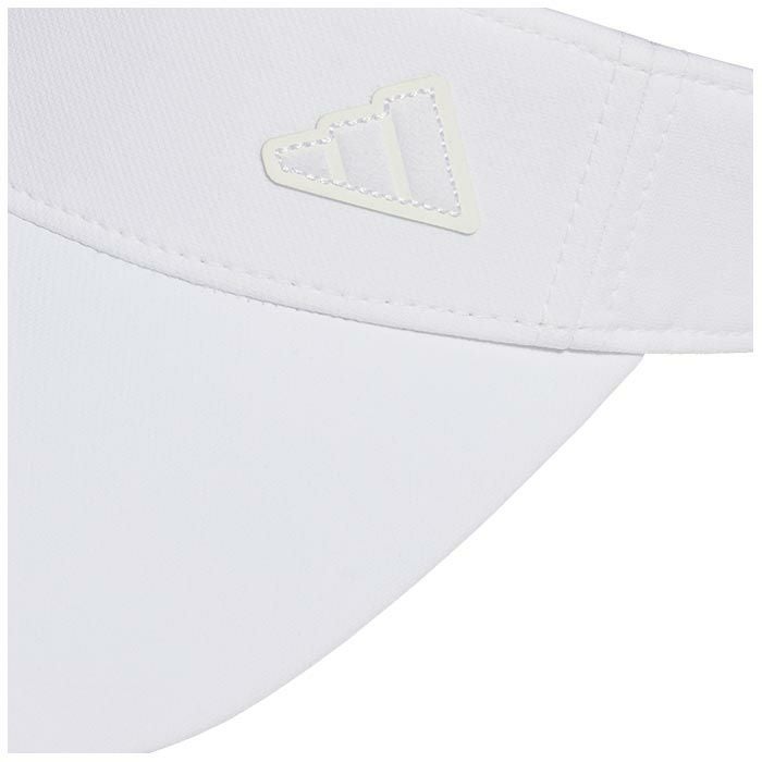 アディダス adidas　レディース リボン付き サンバイザー JTC25 IS4866 ホワイト　2024年モデル 詳細2