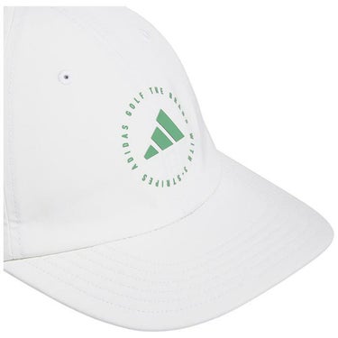 アディダス adidas　レディース クリスクロス キャップ KOV54 IY4411 ホワイト/プリラブドグリーン　2024年モデル 詳細2