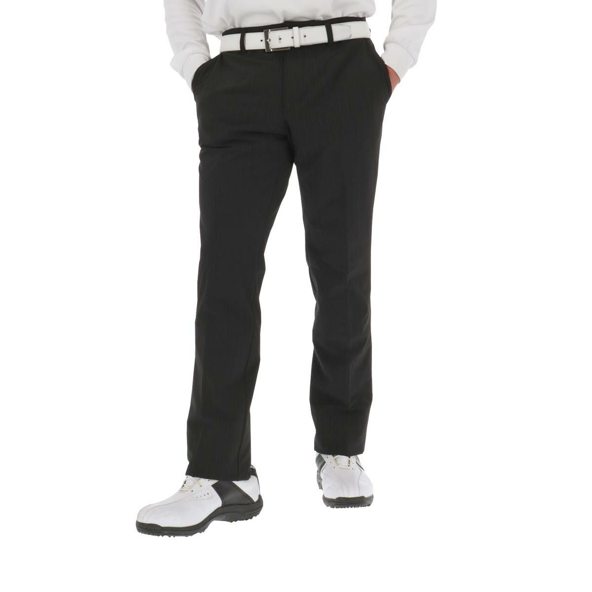 【76】秋冬 定価27,500円 アディダス ゴルフ 中綿 テーパードパンツ 黒 アディダス adidas メンズ ULTIMATE365 撥水 ストレッチ ロングパンツ