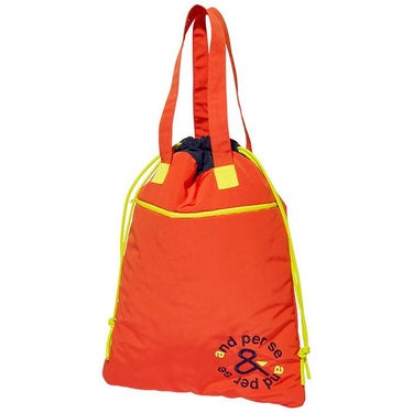 アンパスィ and per se　ロゴ刺繍 配色切替 マルチバッグ AUF7144 76 ブラッドオレンジ　2024年モデル ブラッドオレンジ（76）