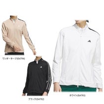 アディダス adidas レディース ULTIMATE365 アシンメトリー サイドライン 裏起毛 サイドメッシュ切替 長袖 フルジップ ジャケット JTC08 2024年モデル