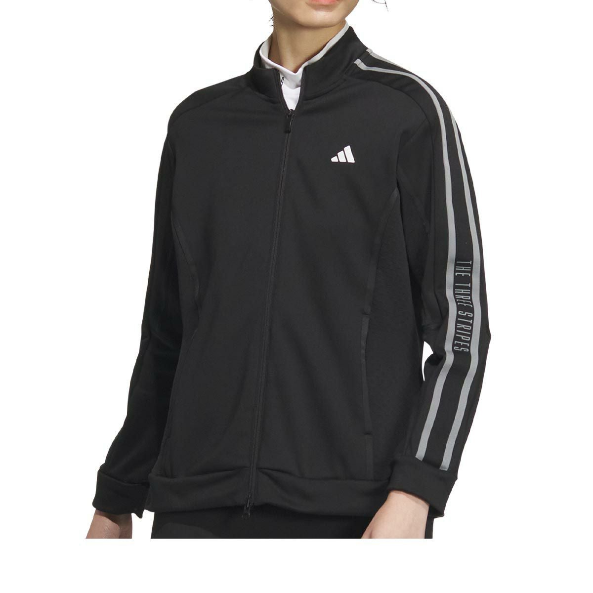 アディダス adidas レディース ULTIMATE365 アシンメトリー サイドライン 裏起毛 サイドメッシュ切替 長袖 フルジップ ジャケット JTC08 2024年モデル