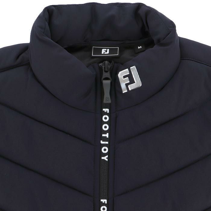 フットジョイ FootJoy　メンズ 防風 撥水 生地切替 ストレッチ 中綿入り フルジップ ベスト FJ-F24-O02　2024年モデル 詳細6