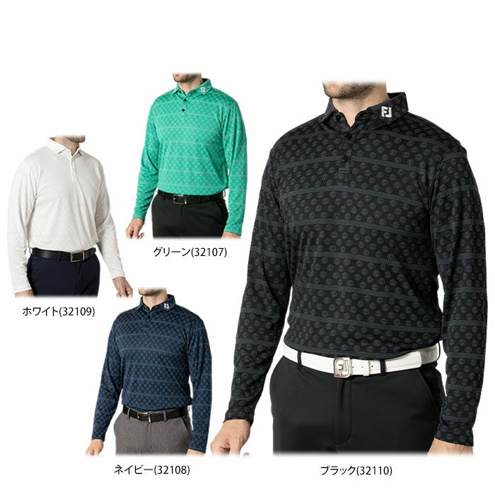 フットジョイ（FootJoy） 長袖 ポロシャツ メンズ 通販｜【公式】有賀