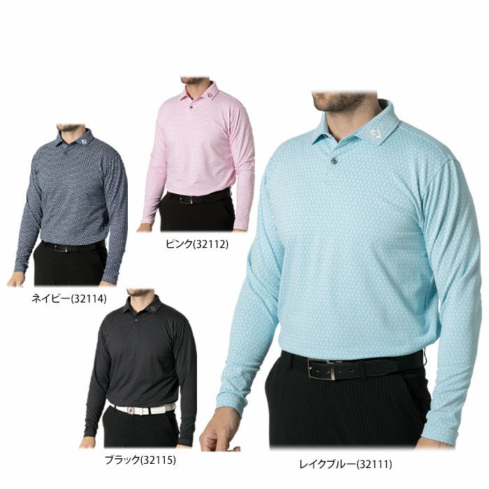 FootJoy 長袖ゴルフポロシャツシャツ 3XL 3色セット フットジョイ（FootJoy） 長袖 ポロシャツ メンズ 通販｜【公式】有賀