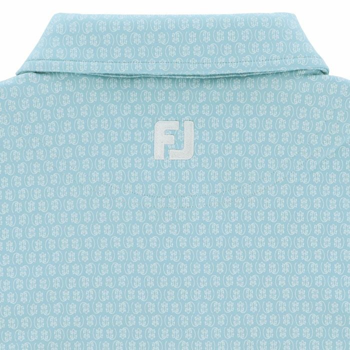 フットジョイ FootJoy　メンズ 総柄プリント 裏起毛 4WAYストレッチ 長袖 ポロシャツ FJ-F24-S18　2024年モデル 詳細8