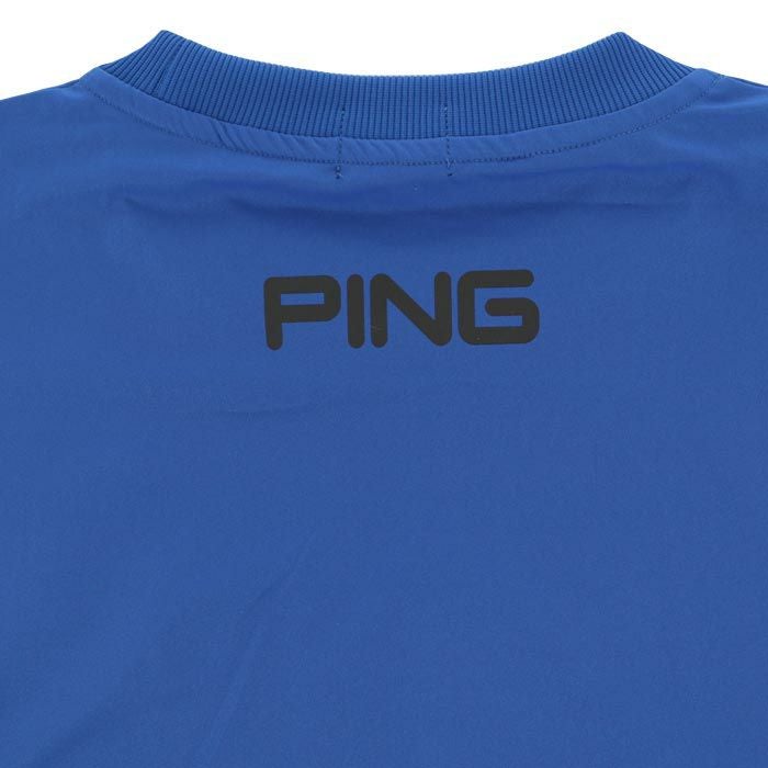 ピン PING メンズ ロゴプリント ツインレイヤード 長袖 プルオーバー