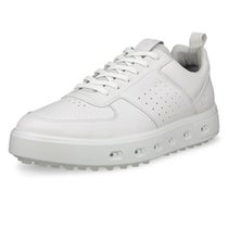 ecco エコー　STREET 720 ストリート　メンズ スパイクレス ゴルフシューズ 111704 01007 WHITE　2024年モデル