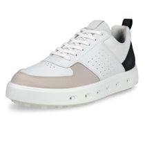 ecco エコー　STREET 720 ストリート　メンズ スパイクレス ゴルフシューズ 111704 61039 WHITE/BLACK/GRAVEL　2024年モデル