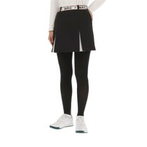 アルチビオ archivio　レディース ダイヤ柄 キルティング ストレッチ 配色スリット スカート A416909　2024年モデル