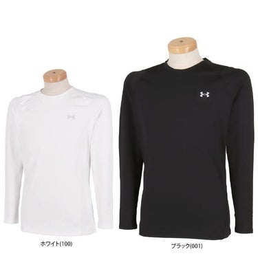 アンダーアーマー UNDER ARMOUR　メンズ コールドギア フィッティド 長袖 クルーネック インナーシャツ 1381819　2024年モデル 詳細1