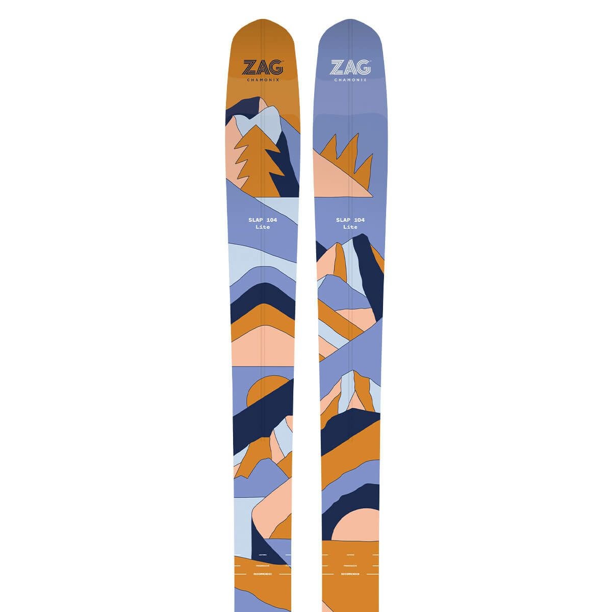 ザグ ZAG SLAP 104 LITE スラップ 104 ライト スキー板 単品 2025-2026