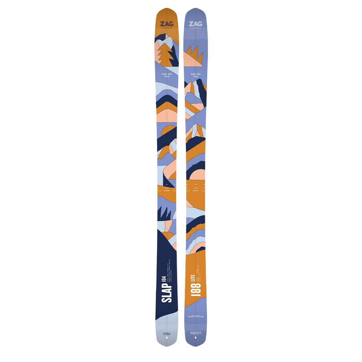 ザグ ZAG SLAP 104 LITE スラップ 104 ライト スキー板 単品 2025-2026