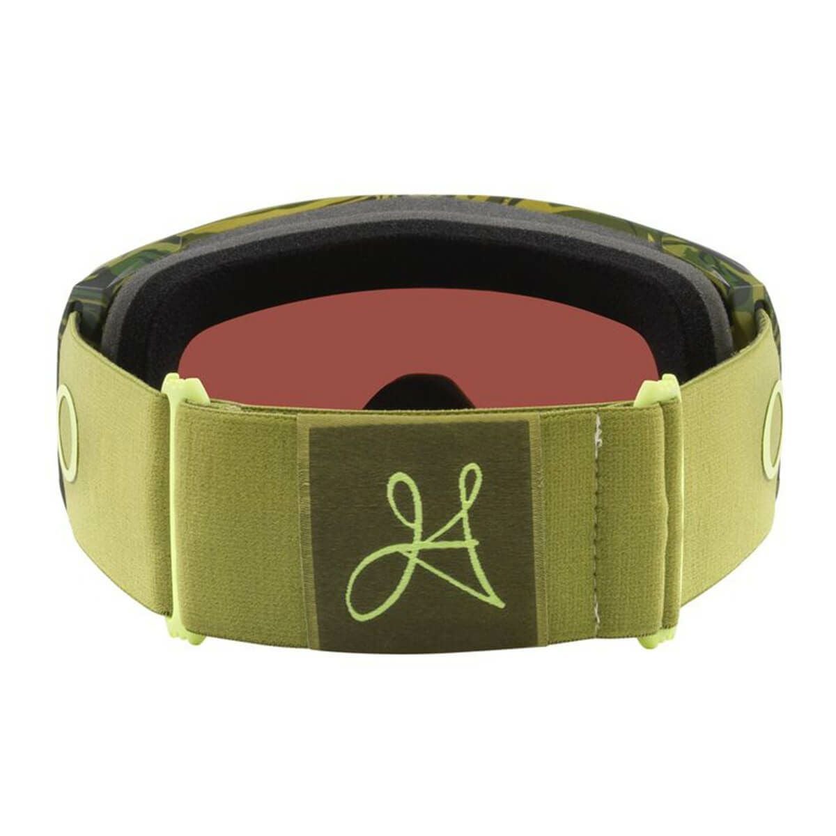 オークリー OAKLEY　LINE MINER L ラインマイナー L スキー スノーボードゴーグル　JAMIE ANDERSON SIGNATURE/PRIZM SAGE GOLD IRIDIUM　2024-2025 詳細4