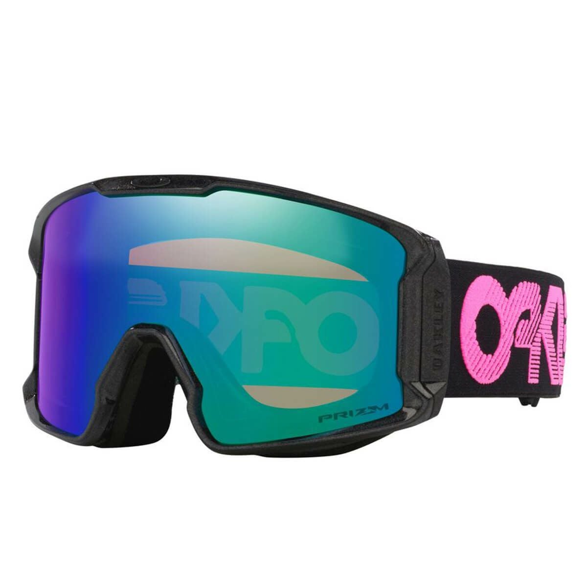 オークリー OAKLEY　LINE MINER L ラインマイナー L スキー スノーボードゴーグル  BLACK GALAXY/PRIZM ARGON IRIDIUM　2024-2025 詳細1