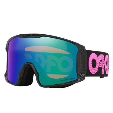 オークリー OAKLEY　LINE MINER L ラインマイナー L スキー スノーボードゴーグル  BLACK GALAXY/PRIZM ARGON IRIDIUM　2024-2025 詳細1