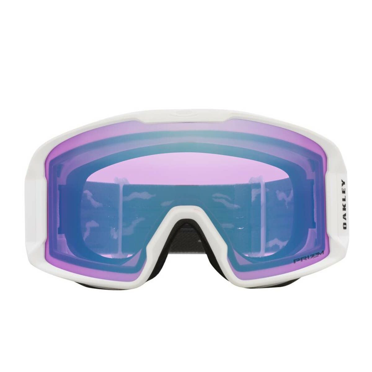 オークリー OAKLEY　LINE MINER L ラインマイナー L スキー スノーボードゴーグル  平野歩夢選手着用モデル WHITE CAMO/PRIZM ICED IRIDIUM　2024-2025 詳細2