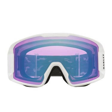 オークリー OAKLEY　LINE MINER L ラインマイナー L スキー スノーボードゴーグル  平野歩夢選手着用モデル WHITE CAMO/PRIZM ICED IRIDIUM　2024-2025 詳細2