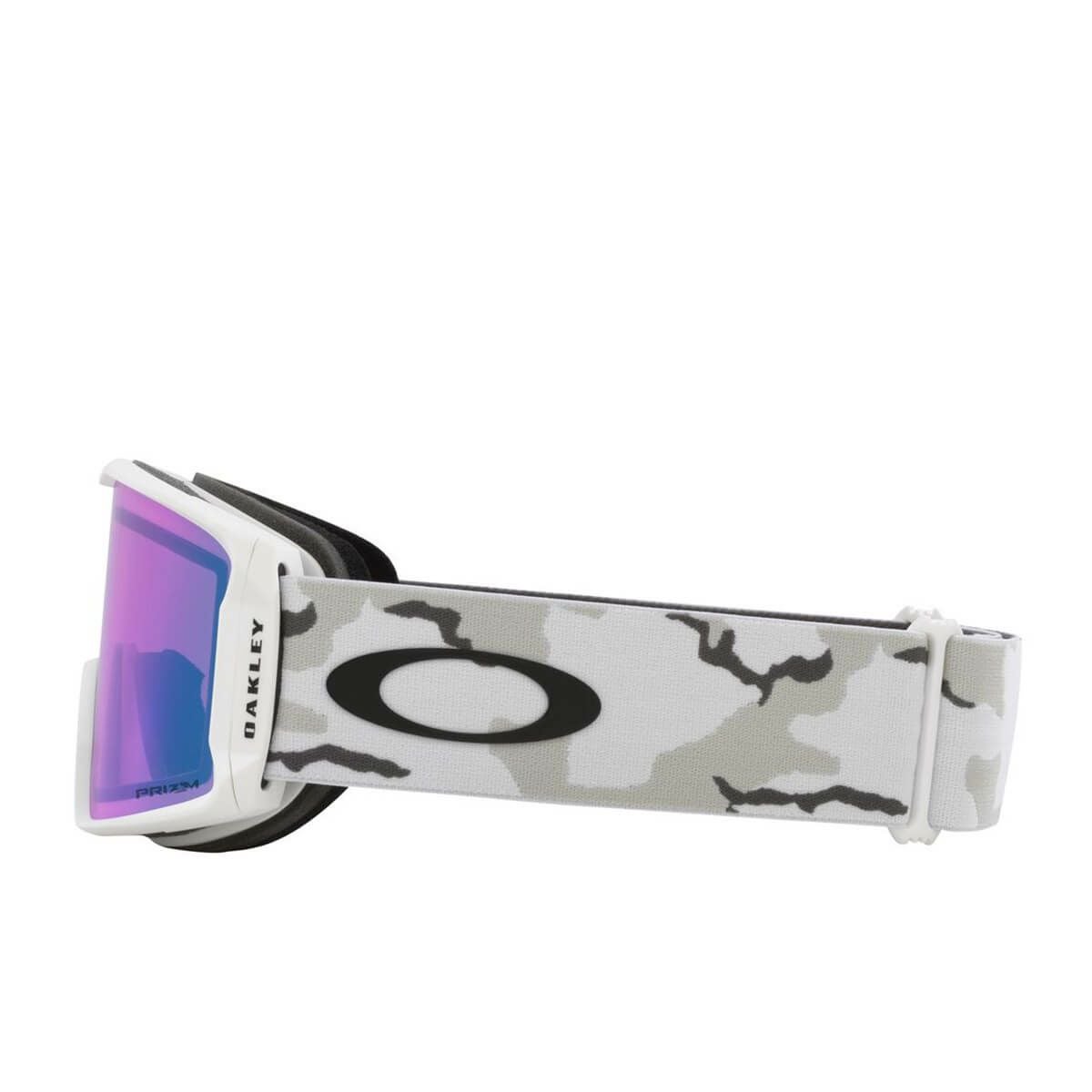 オークリー OAKLEY　LINE MINER L ラインマイナー L スキー スノーボードゴーグル  平野歩夢選手着用モデル WHITE CAMO/PRIZM ICED IRIDIUM　2024-2025 詳細3