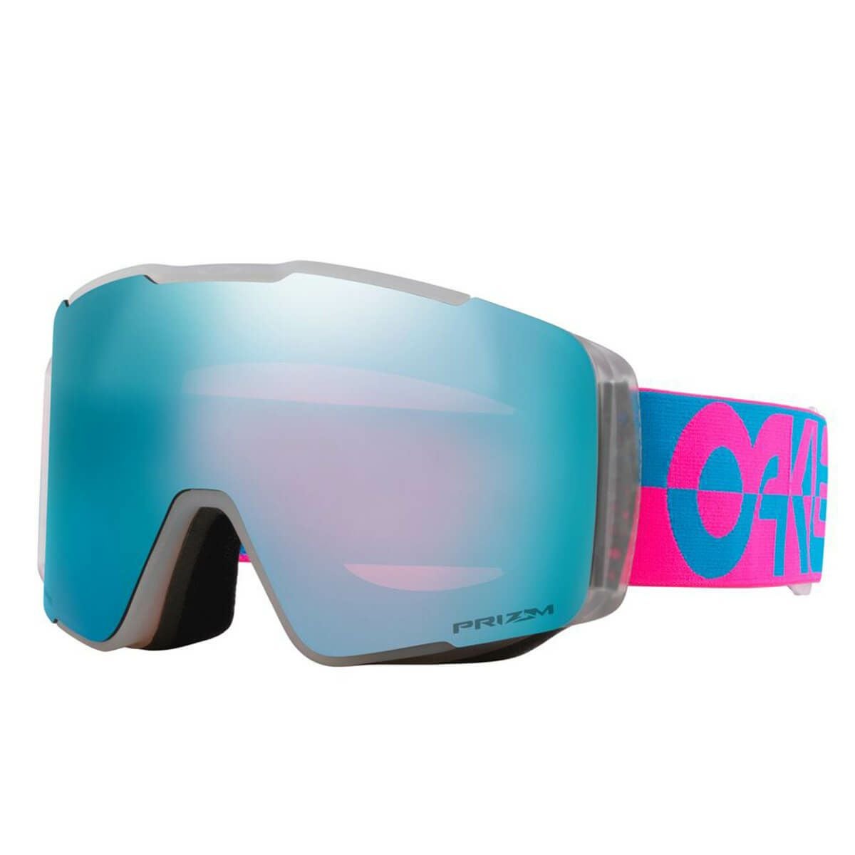 オークリー OAKLEY　LINE MINER PRO L ASIA ラインマイナー プロ L スキー スノーボードゴーグル  スペアレンズセット BLUE PINK DUALITY/PRIZM SAPPHIRE IRIDIUM ＆ PRIZM ICED IRIDIUM　2024-2025 詳細1