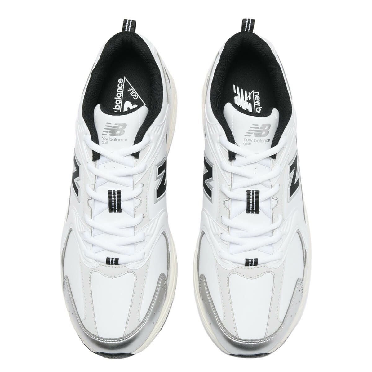ニューバランスゴルフ　530 SL v1 スパイクレス ゴルフシューズ UGS530 B WHITE/SILVER　2024年モデル 詳細4