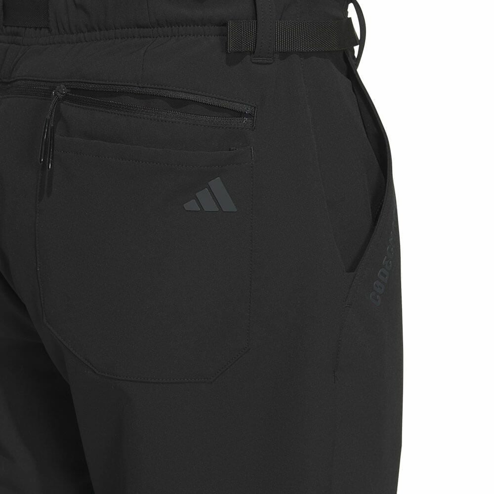 アディダス adidas　メンズ ロゴデザイン コードカオス テーパード ロングパンツ KSL83　2024年モデル 詳細4