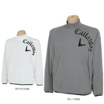 キャロウェイ Callaway メンズ スターストレッチ メッシュ裏地 収納袋付き 長袖 プルオーバー モックネック ブルゾン C24215107 2024年モデル