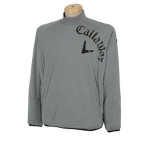 キャロウェイ Callaway　メンズ スターストレッチ メッシュ裏地 収納袋付き 長袖 プルオーバー モックネック ブルゾン C24215107　2024年モデル