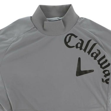 キャロウェイ Callaway　メンズ スターストレッチ メッシュ裏地 収納袋付き 長袖 プルオーバー モックネック ブルゾン C24215107　2024年モデル 詳細3