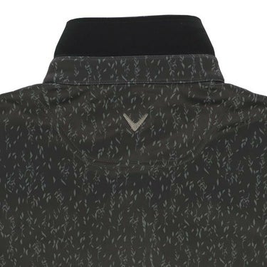 キャロウェイ Callaway　メンズ 総柄 裏起毛 長袖 ポロシャツ C24233113　2024年モデル 詳細6