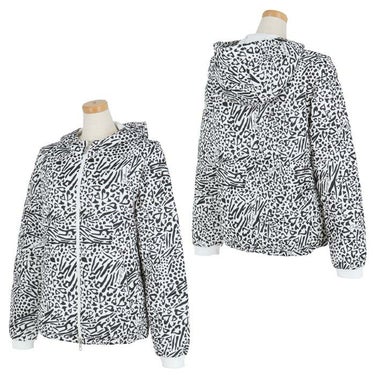 キャロウェイ Callaway　レディース レオパード柄 スターストレッチ 中綿 2WAY フード付き フルジップ ブルゾン C24215204　2024年モデル 詳細2