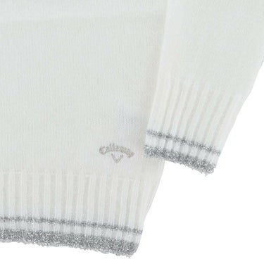 キャロウェイ Callaway　レディース メタリックロゴ 長袖 クルーネック セーター C24218203　2024年モデル 詳細5