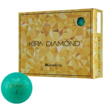 キャスコ　KIRA DIAMOND 2 キラ ダイヤモンド2 2024年モデル　ゴルフボール 1ダース （12球入り） ターコイズ