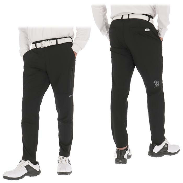 ピン PING　メンズ ロゴデザイン ストレッチ テーパード ロングパンツ 621-4231907　2024年モデル 詳細2