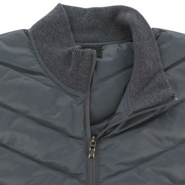 タイトリスト Titleist　メンズ 撥水 生地切替 ニット 中綿入り 長袖 フルジップ ブルゾン TLPMK333J　2024年モデル 詳細4