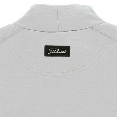 タイトリスト Titleist　メンズ ロゴ刺繍 ストレッチ 長袖 モックネックシャツ TLPMT305J　2024年モデル 詳細4