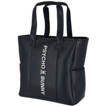サイコバニー PsychoBunny　MONOGRAM トートバッグ PBMG4FB6 30 ネイビー　2024年モデル