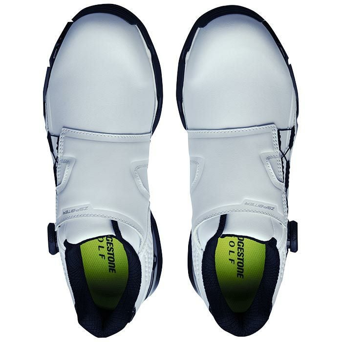 ブリヂストン　ゼロ・スパイク バイター ツアー ボア メンズ スパイクレス ゴルフシューズ SH2401 WK ホワイト/ブラック　2024年モデル 詳細3