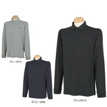 Jリンドバーグ J.LINDEBERG メンズ ロゴ刺繍 4WAYストレッチ 長袖 ポロシャツ 071-22911 2024年モデル