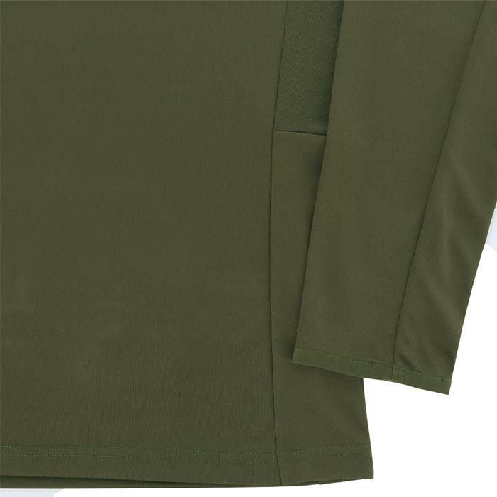 Jリンドバーグ J.LINDEBERG　メンズ 保温 サイドメッシュ切替 長袖 ハーフジップ モックネックシャツ 071-32912　2024年モデル 詳細5