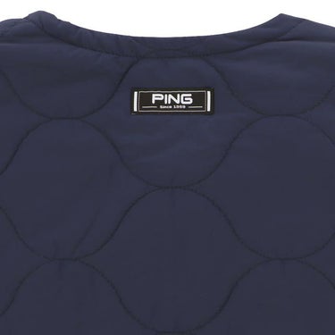 ピン PING　メンズ 軽量 キルト 中綿 長袖 フルジップ ブルゾン 621-4220003　2024年モデル 詳細4