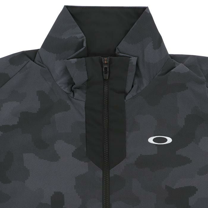 Oakley スキーウェア 黒/グレー 迷彩柄 オークリー OAKLEY メンズ 撥水 防風 カモフラージュ柄 ストレッチ