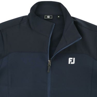 フットジョイ FootJoy　メンズ 撥水 ストレッチ 生地切替 長袖 フルジップ ジャケット FJ-F24-O11　2024年モデル 詳細4