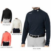 フットジョイ FootJoy メンズ 起毛生地 保温 長袖 モックネックシャツ FJ-F24-S08 2024年モデル